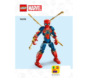 LEGO Iron Spider-Man Construction Figure 76298 Instrukce