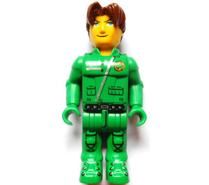 LEGO Jack Stone, Green Outfit Minifigurka