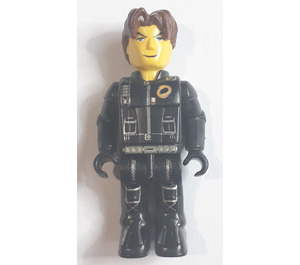 LEGO Jack Stone s Black Letec Outfit Minifigurka