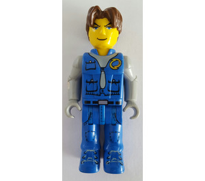 LEGO Jack Stone s Modrá Rescue Outfit Minifigurka