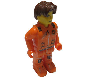 LEGO Jack Stone s oranžová Výstroj Minifigurka