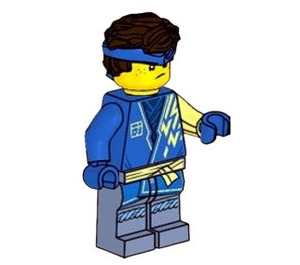 LEGO Jay - Core s Vlasy Minifigurka