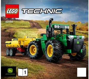 LEGO John Deere 9620R 4WD Tractor 42136 Instrukce