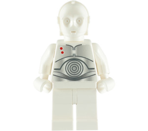 LEGO K-3PO s Prostý Hlava a Nohy Minifigurka