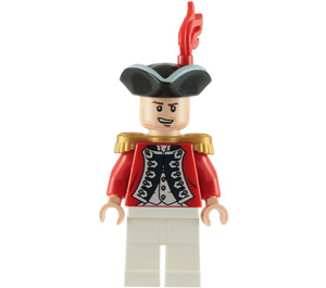 LEGO King George's Officer Minifigurka