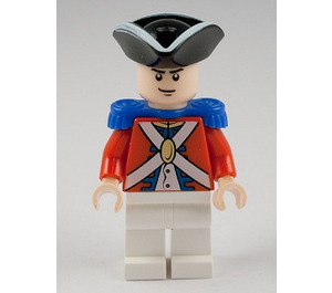 LEGO King George's Voják Minifigurka