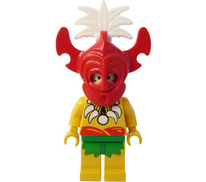 LEGO King Kahuka s Červená Maska Minifigurka