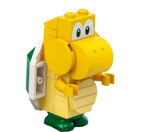 LEGO Koopa Troopa - Žlutá Lines na Code Minifigurka