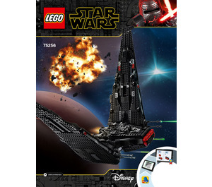 LEGO Kylo Ren's Shuttle 75256 Instrukce