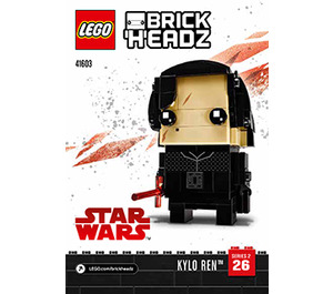 LEGO Kylo Ren 41603 Instrukce