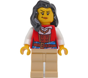 LEGO Lady Kotva Minifigurka