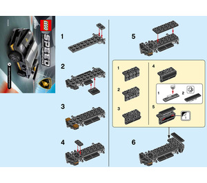 LEGO Lamborghini Huracán Super Trofeo EVO 30342 Instrukce