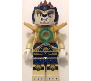 LEGO Lennox s Pearl Gold Armor a Dark Modrá Boky s Tan Nohy Minifigurka