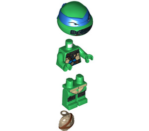 LEGO Leonardo Potápěč Ozubené kolo Minifigurka