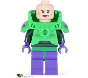 LEGO Lex Luthor s Warsuit s Světle zelená Brnění Minifigurka