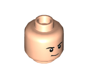 LEGO Light Flesh Buzz Lightyear Minifigure Hlava (Zapuštěný masivní čep) (3626 / 93385)