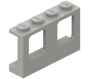 LEGO Rám okna 1 x 4 x 2 s pevnými cvočky (4863)