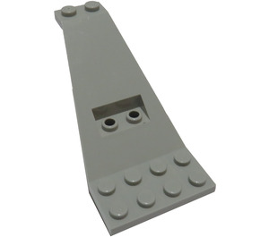 LEGO Light Gray Křídlo 8 x 4 x 3.3 Nahoru (30118)