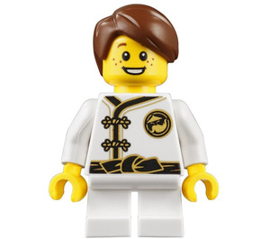 LEGO Lil' Nelson s Bílá Gi Minifigurka