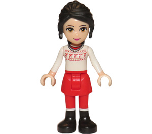 LEGO Lily Winter Outfit Minifigurka