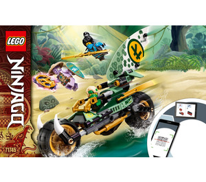 LEGO Lloyd's Jungle Chopper Bike 71745 Instrukce