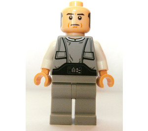 LEGO Lobot s Černá Eyebrows  Minifigurka