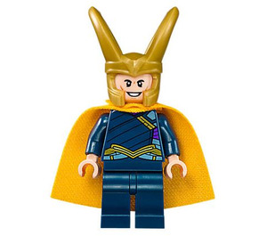 LEGO Loki s Dark Modrá Oblek Minifigurka