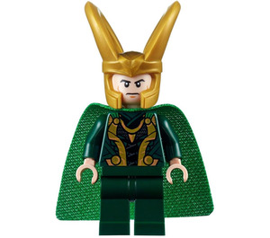 LEGO Loki s Tmavě zelená Oblek Minifigurka