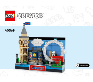 LEGO London Postcard 40569 Instrukce