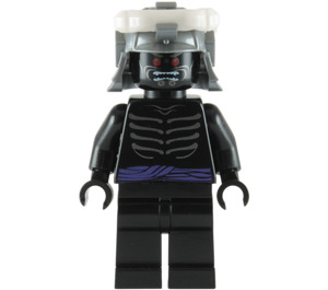 LEGO Lord Garmadon s plochý stříbrný Helma  Minifigurka