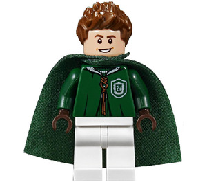 LEGO Lucian Bole v Slytherin Quidditch Uniform Minifigurka