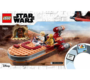 LEGO Luke Skywalker's Landspeeder 75271 Instructions