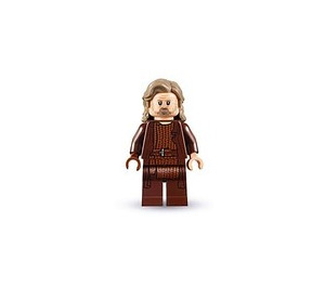 LEGO Luke Skywalker s Dark Hnědá Ahch-To Výstroj Minifigurka