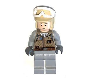 LEGO Luke Skywalker s Hoth Výstroj s Barva opálení Helma Minifigurka