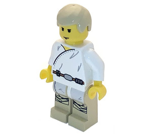 LEGO Luke Skywalker s Tatooine Výstroj s Barva opálení Nohy a Žlutá Hlava Minifigurka