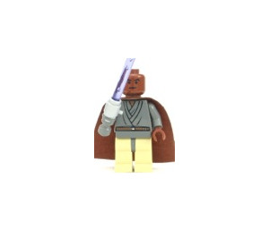 LEGO Mace Windu Minifigurka s rozsvíceným světelným mečem