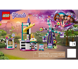 LEGO Magical Ferris Wheel and Slide 41689 Instrukce