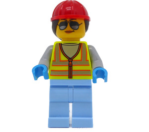 LEGO Maintenance Žena Minifigurka