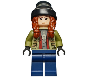 LEGO Maisie s Černá Beanie Minifigurka