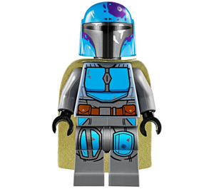 LEGO Mandalorian Tribe Warrior s Tmavě azurová Helma Minifigurka