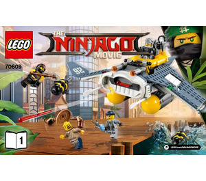 LEGO Manta Ray Bomber 70609 Instrukce