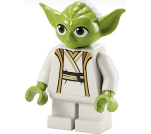 LEGO Master Yoda s Bílá Robe Minifigurka