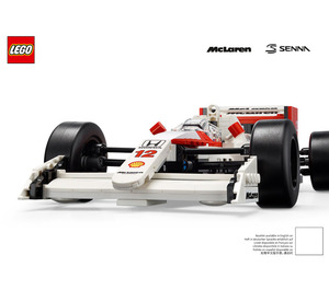 LEGO McLaren MP4/4 & Ayrton Senna 10330 Instrukce