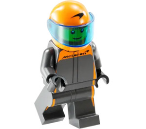 LEGO McLaren Race Řidič Minifigurka