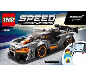 LEGO McLaren Senna 75892 Instrukce