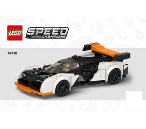 LEGO McLaren Solus GT & McLaren F1 LM 76918 Instrukce