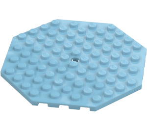 LEGO Deska 10 x 10 Octagonal s otvor (89523)