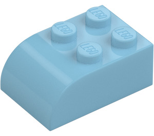 LEGO Sklon Kostka 2 x 3 s Zakřivená Rohí část (6215)