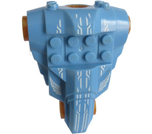 LEGO Medium Blue Trup for Velký articulated figure s Jayko Vzor