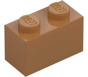 LEGO Středně tmavá tělová Kostka 1 x 2 se spodní trubičkou (3004 / 93792)